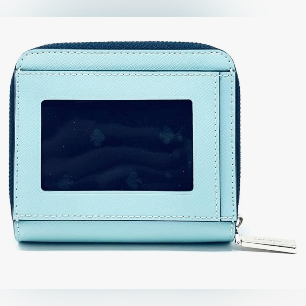 NWT Kate Spade Staci Colorblock Poolside Small Zip Around Wallet - Picture 2 of 6